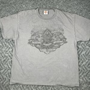 Harley Davidson T Shirt Men’s XL Tampa Florida Gray Biker Motorcycle